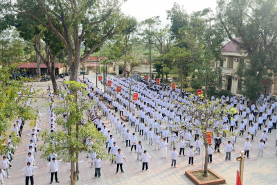 Võ nhạc – nơi võ thuật bước ra khỏi khuôn khổ truyền thống để hòa quyện cùng vũ đạo và âm nhạc. Không chỉ là đòn thế, đó là hơi thở, là cảm xúc và là lòng tự hào dân tộc! Học sinh THPT Bắc Lý tiếp tục tập luyện Võ nhạc Vovimam.